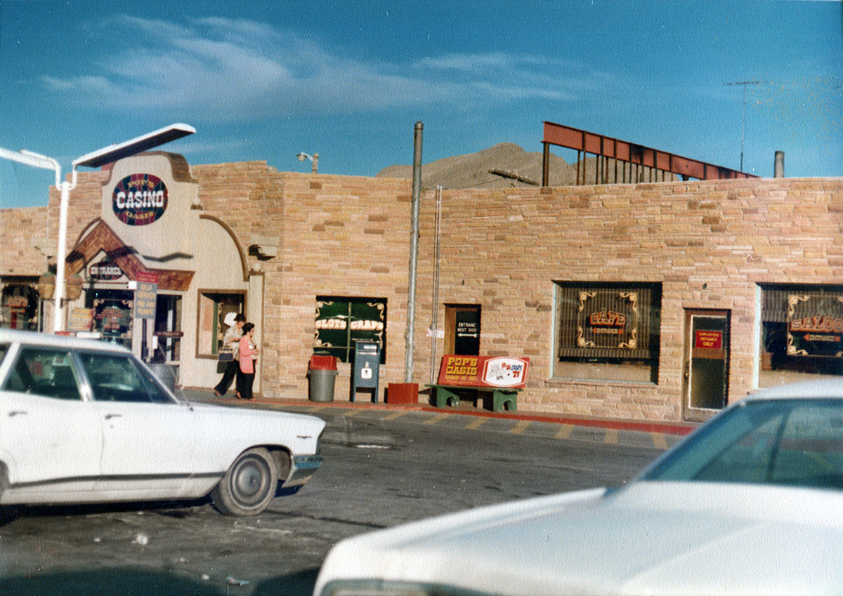Pop's Oasis Casino building - Jean, Nevada